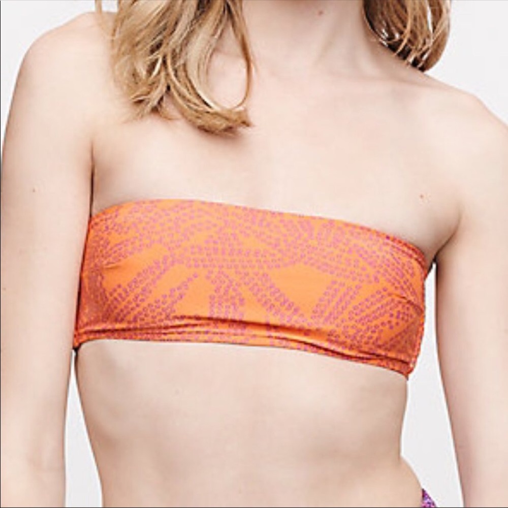 NWT DVF x Onia Swim Sunset Jo Bandeau Top L - Picture 2 of 8